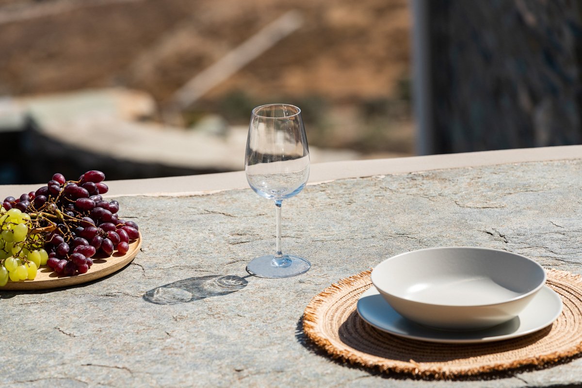A hat and a glass of water Caval Residences