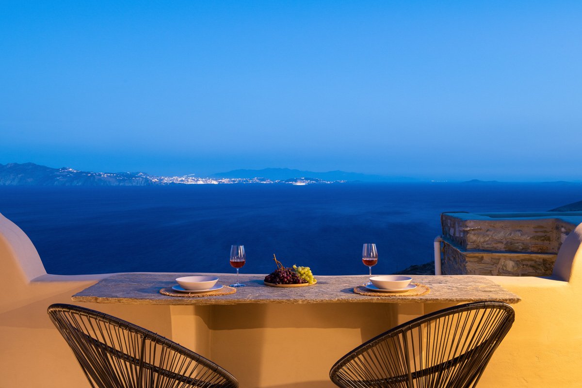 Superior Residence Balcony Early Night scenery